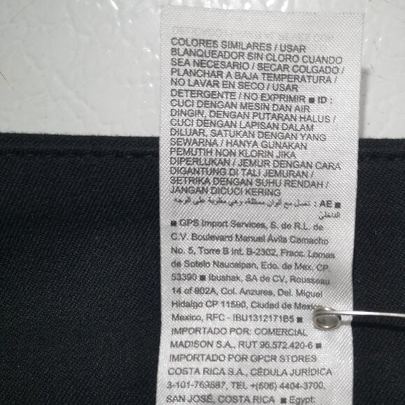 Old Navy Pixie Ladies Size 16 Black Jack High Rise Secret Slim Pockets Pants - Picture 5 of 14